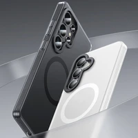 Benks magnētiskais Lucid Armor viedtālruņa apvalks (0045) Samsung Galaxy S25 Plus Ultra, balts