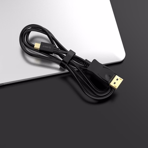 Orico XD-MDTH4 Mini DisplayPort–HDMI, 4K 30 Hz kabelis, 3 m – melns