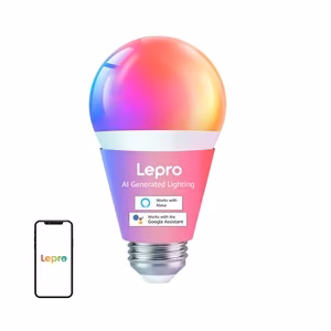 LED-лампочка LEPRO B1 E27 с Bluetooth и Wi-Fi, 806 lm