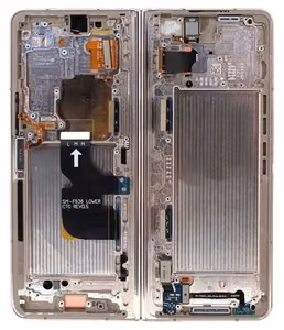 Vidējais korpuss Samsung F936 Z Fold4 5G Bēša krāsa oriģināls (lietots B klases)