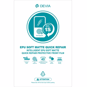 Devia EPU quick repair matte film set for cutting machine 20pcs for smartphone LCD