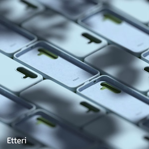 Etteri silikona viedtālruņa apvalks Samsung Galaxy S24 gaiši zils