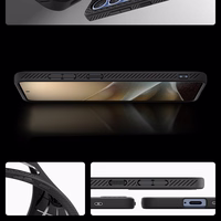 Spigen Liquid Air Viedtālruņa apvalks Samsung Galaxy S25 - matēta melna