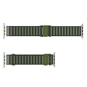 Нейлоновый ремешок Puro Extreme для Apple Watch 42 / 44 / 45 / 49 мм - тёмно-зелёный