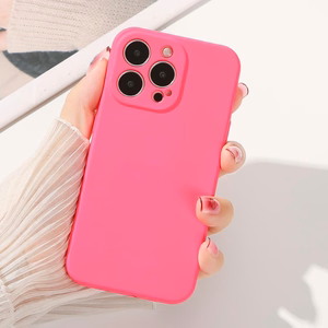 Silikona apvalks iPhone 14 Plus silikona apvalks rozā