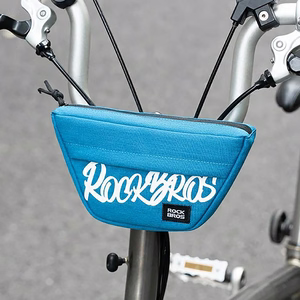 Rockbros G011 Flash Journey trapecveida velosipēda stūres soma, 0.7L – krāsa: zila