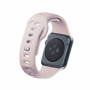 3mk silikona siksniņa Apple Watch, 38/40/41/42 mm, Latte, mazais izmērs