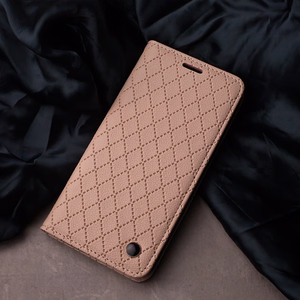 Smart Caro maciņš Xiaomi Redmi Note 15 Pro Plus 5G (EU) bēšs