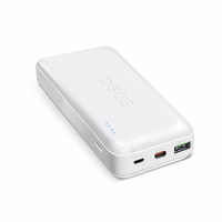 Portatīvais lādētājs SBS TTBB20000PD20W 20000 mAh 20W Power Delivery ar MicroUSB, USB-C, USB-A - balta