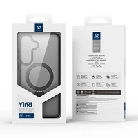 DUX DUCIS viedtālruņa apvalks YIND saderīgs ar MagSafe SAMSUNG S25 melns