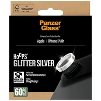 PanzerGlass Hoops Glitter Tempered Glass Lens Aizsargstikls skirtas iPhone Air - sudrabains