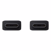 Samsung kabelis USB-C - USB-C 5A 480Mbps 1.8m - melns (EP-DX510JBEGEU)