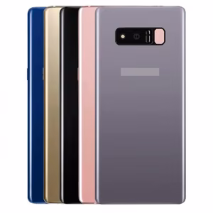 Aizmugurējais vāciņš saderīgs ar Samsung N950 Note 8 melns (ar kameras lēcu) HQ
