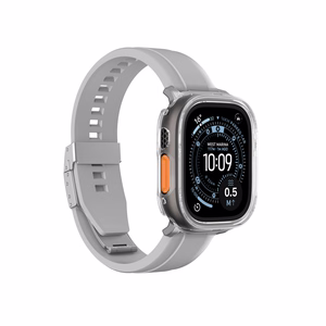 AmazingThing Minimal aizsargājošs vāciņš Apple Watch UItra 3 49mm - Caurspīdīgs