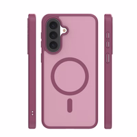 Mag Matt maciņš Samsung Galaxy A37 5G sarkanbrūns