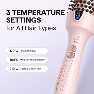 Hair styling comb Wavytalk Blowout Express pink
