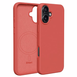 Etteri Silikona mag futrālis iPhone 16 Plus 6,7" aveņu krāsā