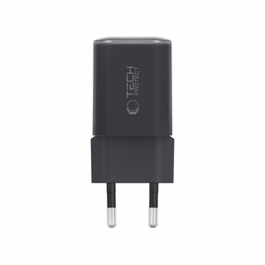 Tech-Protect NCM33W 2 portu PD33W/QC3.0 sienas lādētājs - melns