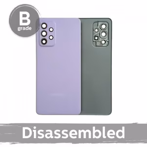 Aizmugurējais vāks saderīgs ar Samsung A528 A52s 5G / Awesome Violet / ar objektīvu 100% original (9/10 disassembled)