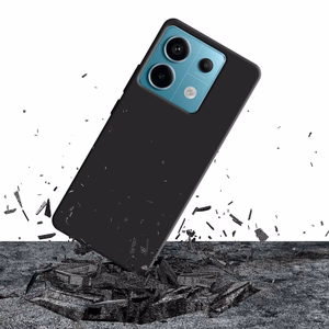 Силиконовый чехол 3mk для Xiaomi Redmi Note 13 Pro 5G - чёрный