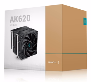 DeepCool AK620 procesora gaisa dzesētājs 12 cm melns 1 gab.