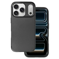 Tel Protect Carbon Elite maciņš iPhone 17 Pro Max melns