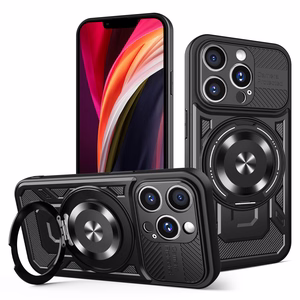 Defender Armor Mag viedtālruņa apvalks iPhone 14 Pro 6,1" melns