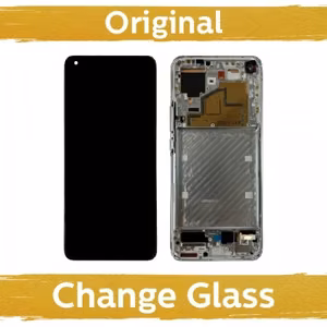 LCD displejs saderīgs ar Xiaomi Mi 11 5G ar rāmi / Midnight Gray / (Renewed: China)