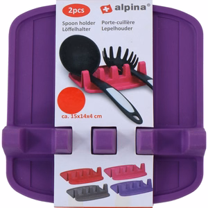 Подставки Alpina для кухонных принадлежностей, 2 шт., фиолетовые