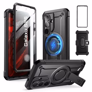Supcase Unicorn Beetle Pro Mag MagSafe 2 komplektu futrālis Samsung Galaxy S26 - melns