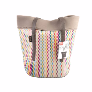 Неопреновая сумка BUILT City Tote с ручками из искусственной кожи, Candy Dot