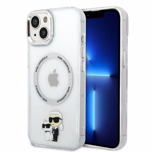 Karl Lagerfeld KLHMP14MHNKCIT iPhone 14 Plus 6.7" kietais apvalks caurspīdīgs