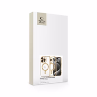 Tech-Protect MagFlex Magnētiskais iPhone 16 Pro viedtālruņa apvalks - zelta