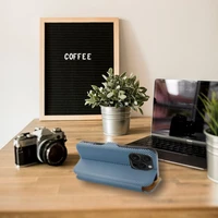 FOLIO Sānu magnētiskais grāmatas apvalks IPHONE 16 PRO MAX zils