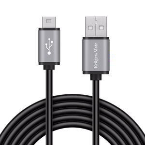 Kruger&Matz Basic USB – mini USB kabelis, 1 m