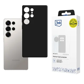 3mk Matētais apvalks Pro Samsung Galaxy S24 Ultra - matēts melns