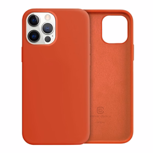 Crong Color Cover vāciņš ierīcei iPhone 12 Pro Max, sarkans