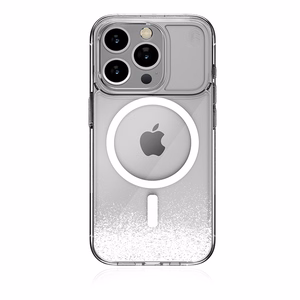 STM Relax Sand MagSafe vāciņš ierīcei iPhone 15 Pro Max, caurspīdīgs un balts