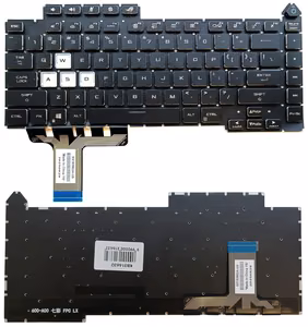 Keyboard ASUS G15 G513, G513Q, G533, ar RGB backlight, US