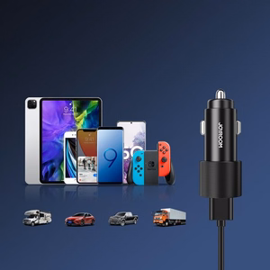Automašīnas lādētājs Joyroom JR-CL10, melns, 2x USB, 24W