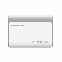 CUKTECH 30W 10000mAh Power Bank 1C1A - CP13- pelēka krāsa