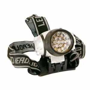 Arcas 30710005 – 19 LED galvas lukturis ar 4 apgaismojuma režīmiem