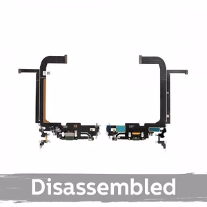 Charging Port Compatible With Apple iPhone 13 Pro Max with Flex / Sierra Blue / 100% original (Disassembled)