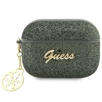 Guess GUAP2GLGSHA viedtālruņa apvalks (m) - zaļš Glitter Flake 4G Charm Collection