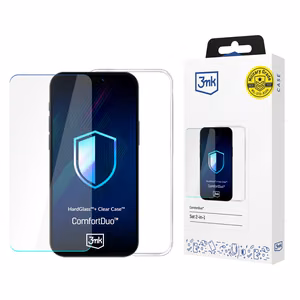 Caurspīdīgs 3mk ComfortDuo Clear vāciņš modelim Motorola Moto G57