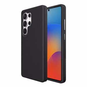 Perfectionists Trīsstūra korpuss Samsung S908 S22 Ultra 5G melns