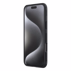 Nillkin Super Frosted Shield Pro vāciņš iPhone 16 Pro Max - melns