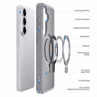 Korpuss Dux Ducis Yind Magnetic Stand Samsung S947 S26 Plus pelēks