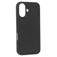 Tel Protect Carbon Elite maciņš iPhone 16 melns