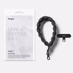 RINKGE HOLDER & PUFFER HAND STRAP CALM melns